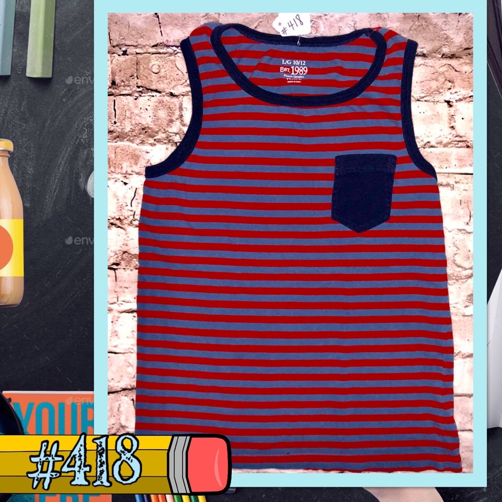 Children’s Place Boys SzL Pocket Tank
